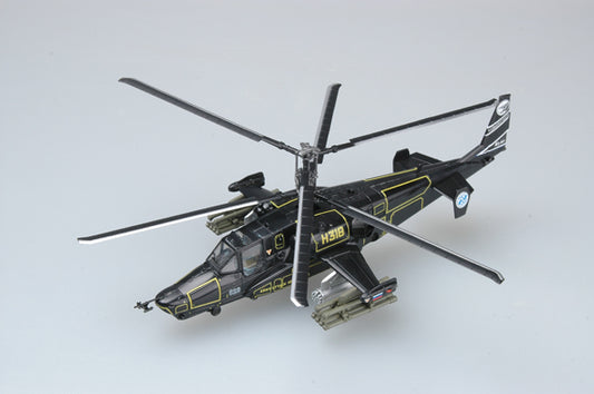 prebuilt 1/72 scale Ka-50 Black Shark helicopter model 37024