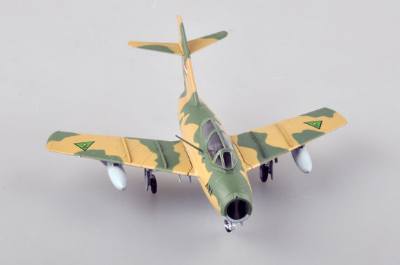 prebuilt 1/72 scale MiG-15 fighter aircraft model 37136