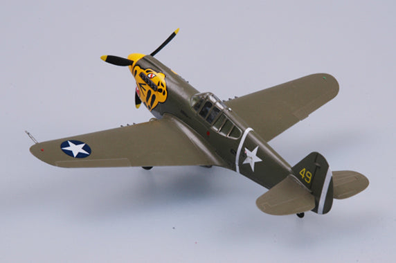 1/72 scale P-40E Kittyhawk fighter aircraft collectible model 37272