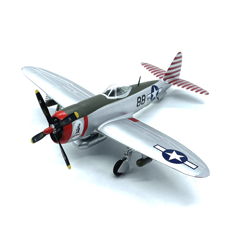 1/72 scale prebuilt P-47D Thunderbolt fighter plastic collectible WWII aircraft model 37290