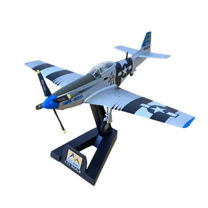 1/72 scale prebuilt P-51D Mustang fighter aircraft model 37291