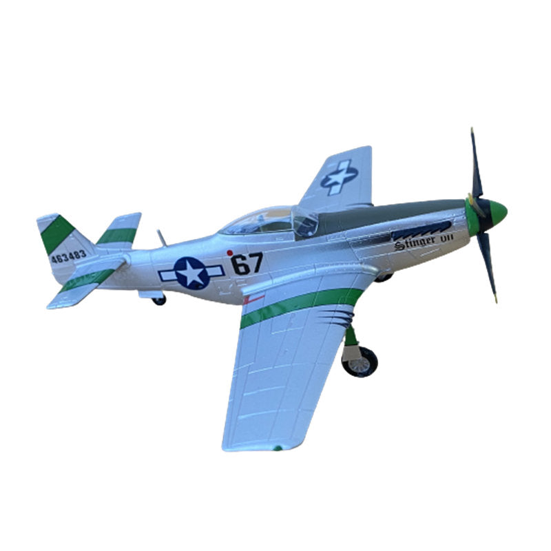 1/72 scale prebuilt P-51D Mustang WWII fighter collectible model 37292