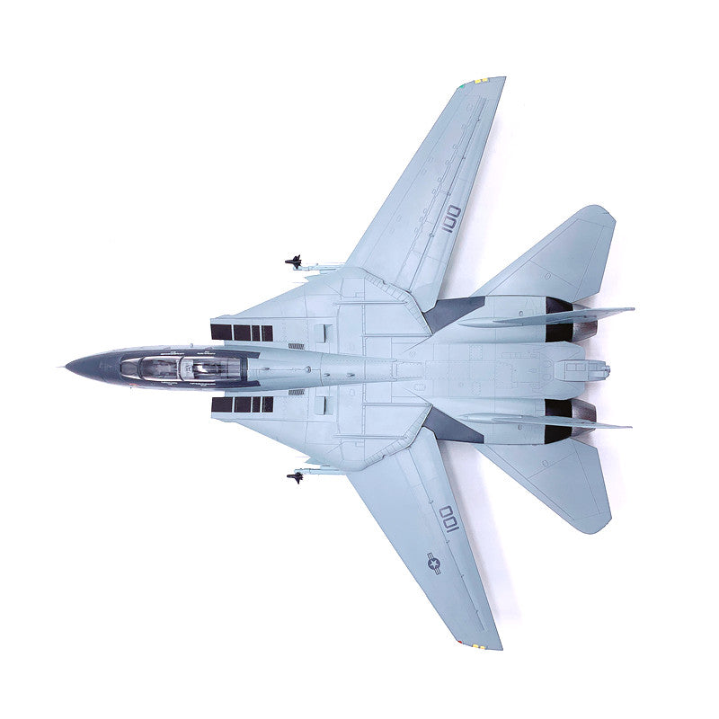 prebuilt 1/72 scale F-14B Tomcat fighter aircraft model 37188