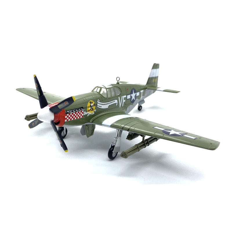 prebuilt 1/72 scale P-51B Mustang aircraft model 36359