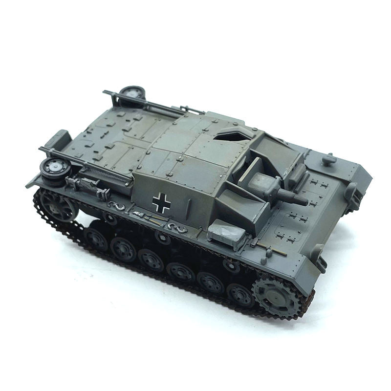 prebuilt 1/72 scale WWII German Sturmgeschutz III assault gun model 36139