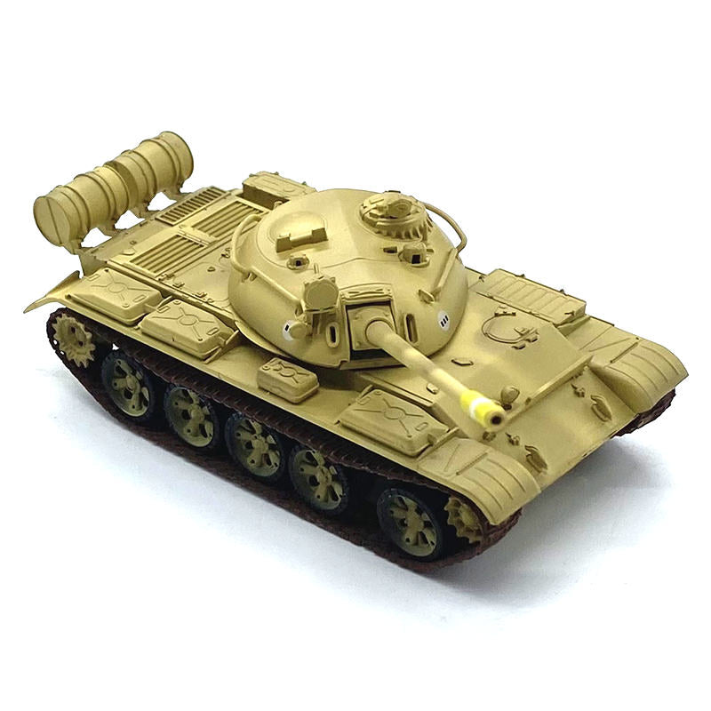 prebuilt 1/72 scale T-55 plastic tank model 35027