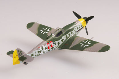 prebuilt 1/72 scale Bf 109G-10 aircraft model 37201