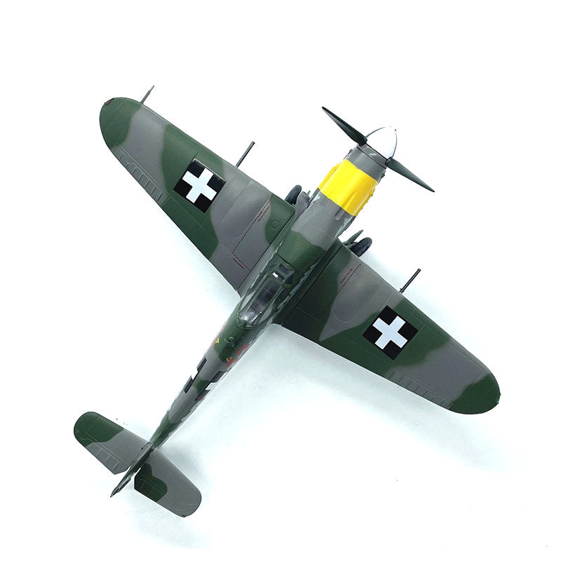 prebuilt 1/72 scale Bf 109G-10 fighter airplane model 37204