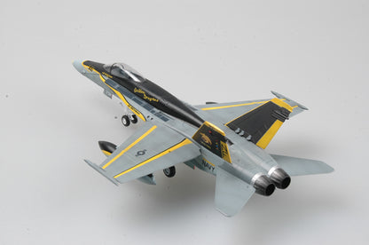 1/72 scale prebuilt F/A-18C Hornet combat jet fighter aircraft model 37116