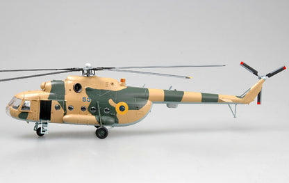 prebuilt 1/72 scale Mi-8 Hip helicopter model 37043