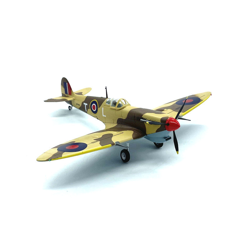 prebuilt 1/72 scale Spitfire RAF fighter aircraft model 37218