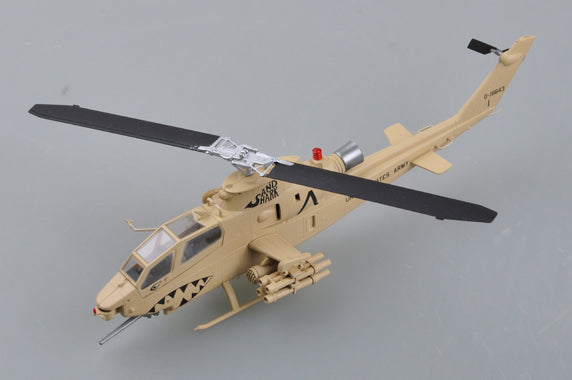 prebuilt 1/72 scale AH-1F Cobra helicopter model 37099