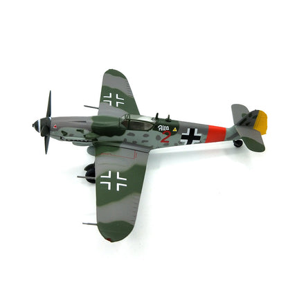 prebuilt 1/72 scale Bf 109G-10 fighter model 37205