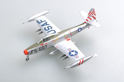 prebuilt 1/72 scale USAF Thunderjet F-84E model 37108