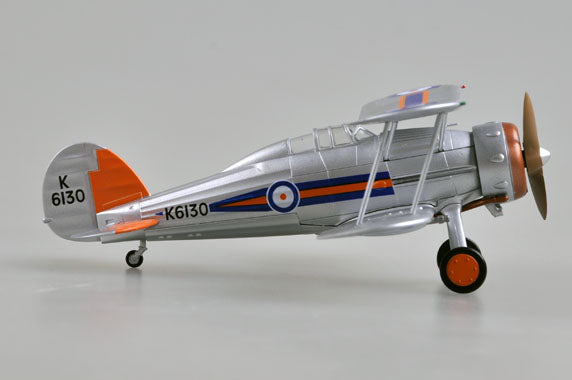 prebuilt 1/72 scale Gladiator Mk I biplane aircraft model 36457