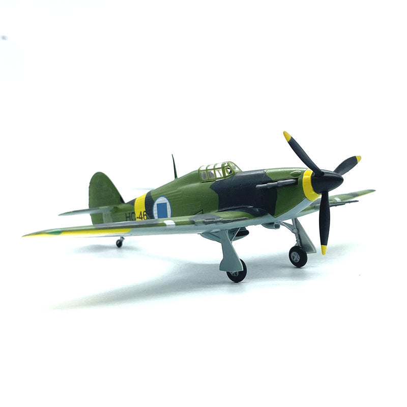 1/72 scale prebuilt Hurricane fighter aircraft model 37243