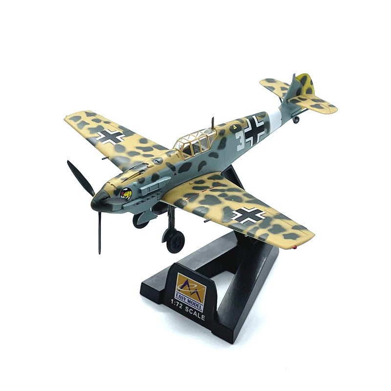 1/72 scale prebuilt Bf 109E-7 collectible WWII aircraft model 37279