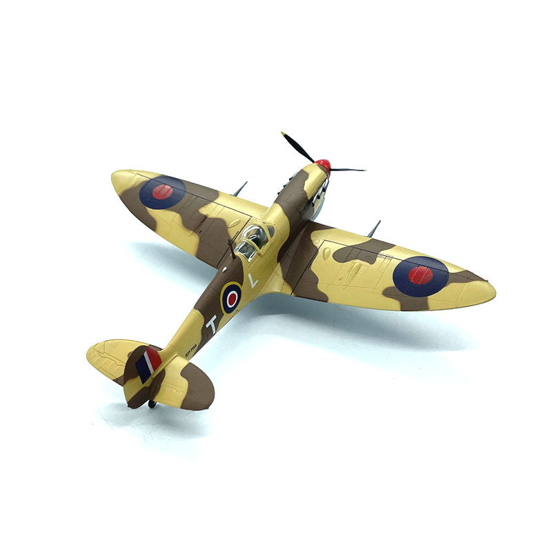 prebuilt 1/72 scale Spitfire RAF fighter aircraft model 37218