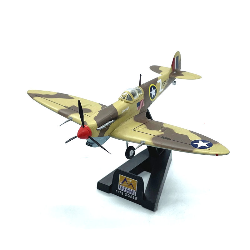 prebuilt 1/72 scale Spitfire Mk Vb fighter aircraft model 37219