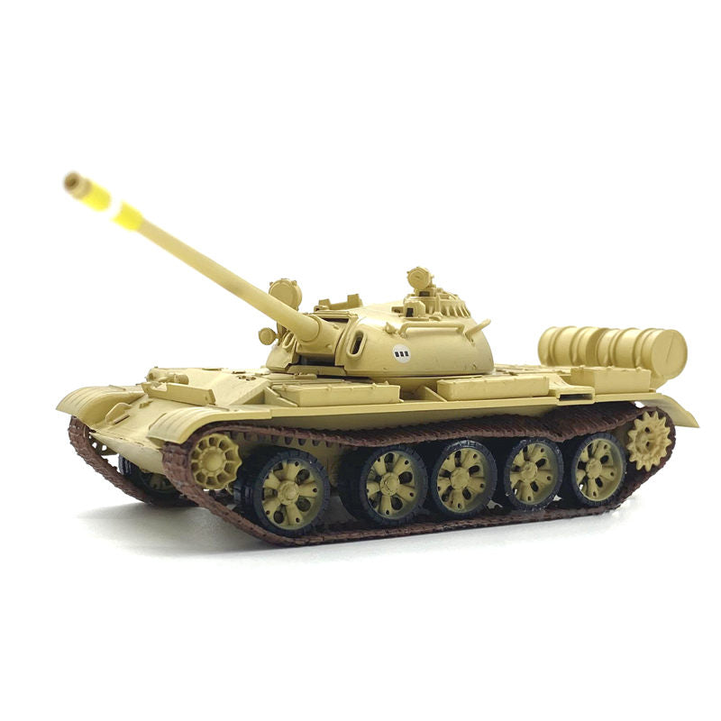 prebuilt 1/72 scale T-55 plastic tank model 35027