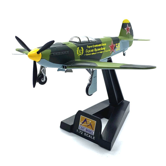 1/72 scale prebuilt Yak-3 Soviet fighter aircraft model 37227