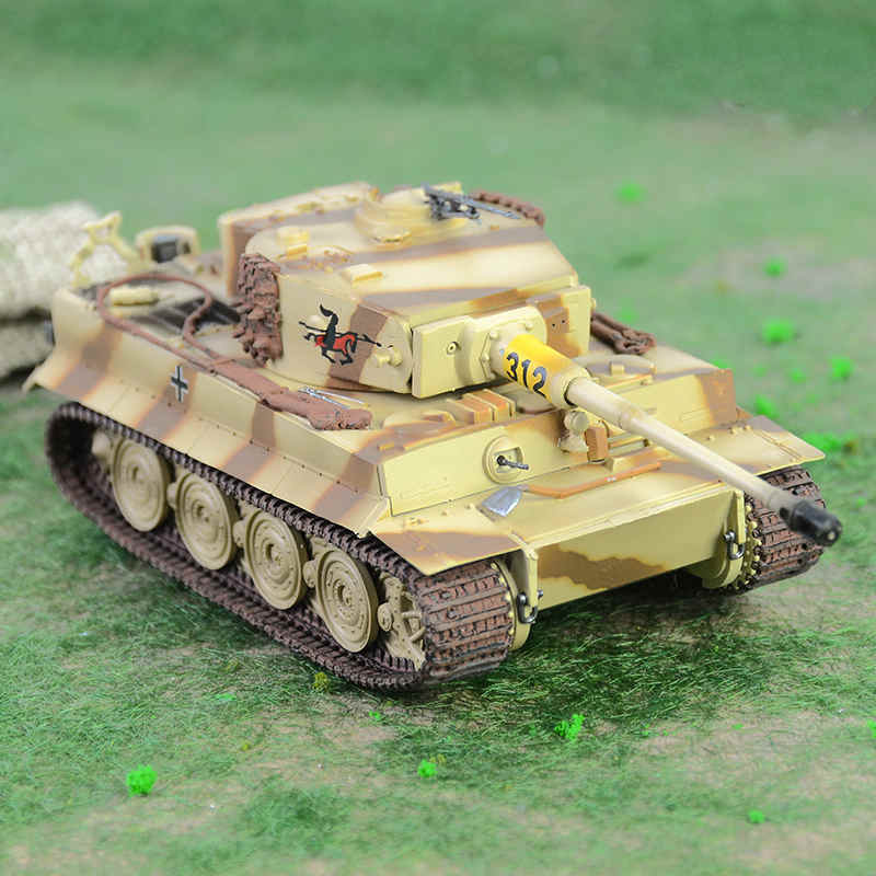 prebuilt 1/72 scale Tiger I WWII heavy tank model 36220