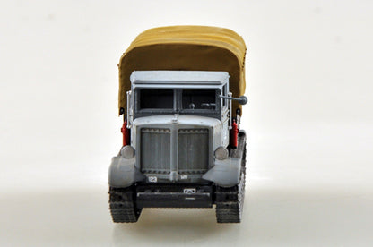 prebuilt 1/72 scale Soviet Voroshilovets heavy artillery tractor model 35113 front view