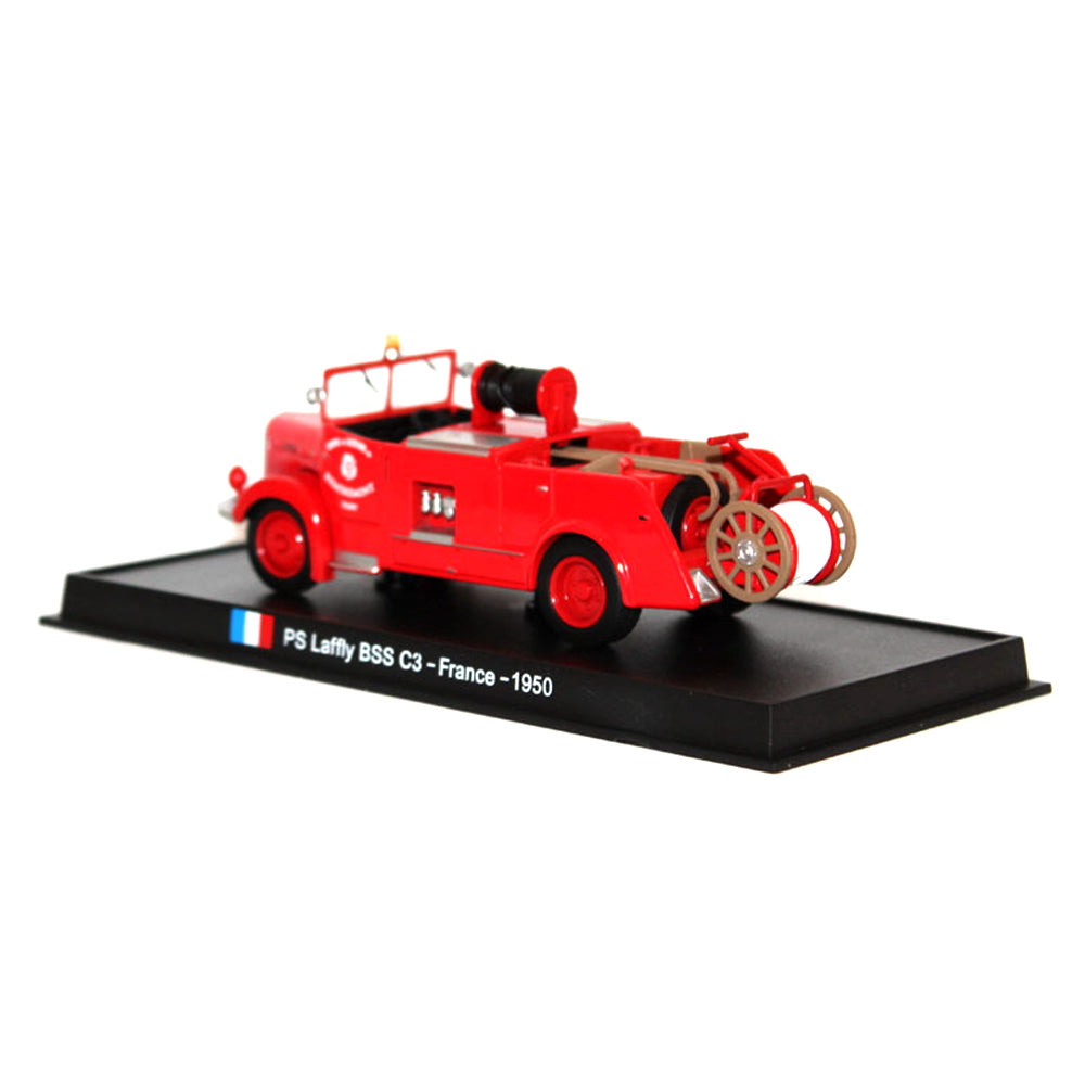 1950 PS Laffly BSS C3 France Fire Engine 1/50 Scale Diecast Model