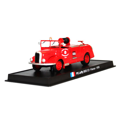 1950 PS Laffly BSS C3 France Fire Engine 1/50 Scale Diecast Model