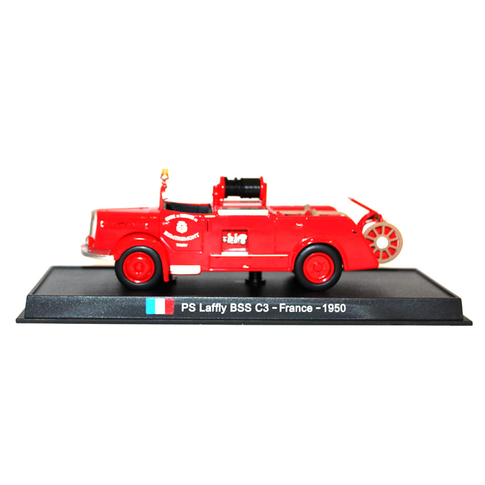 1950 PS Laffly BSS C3 France Fire Engine 1/50 Scale Diecast Model