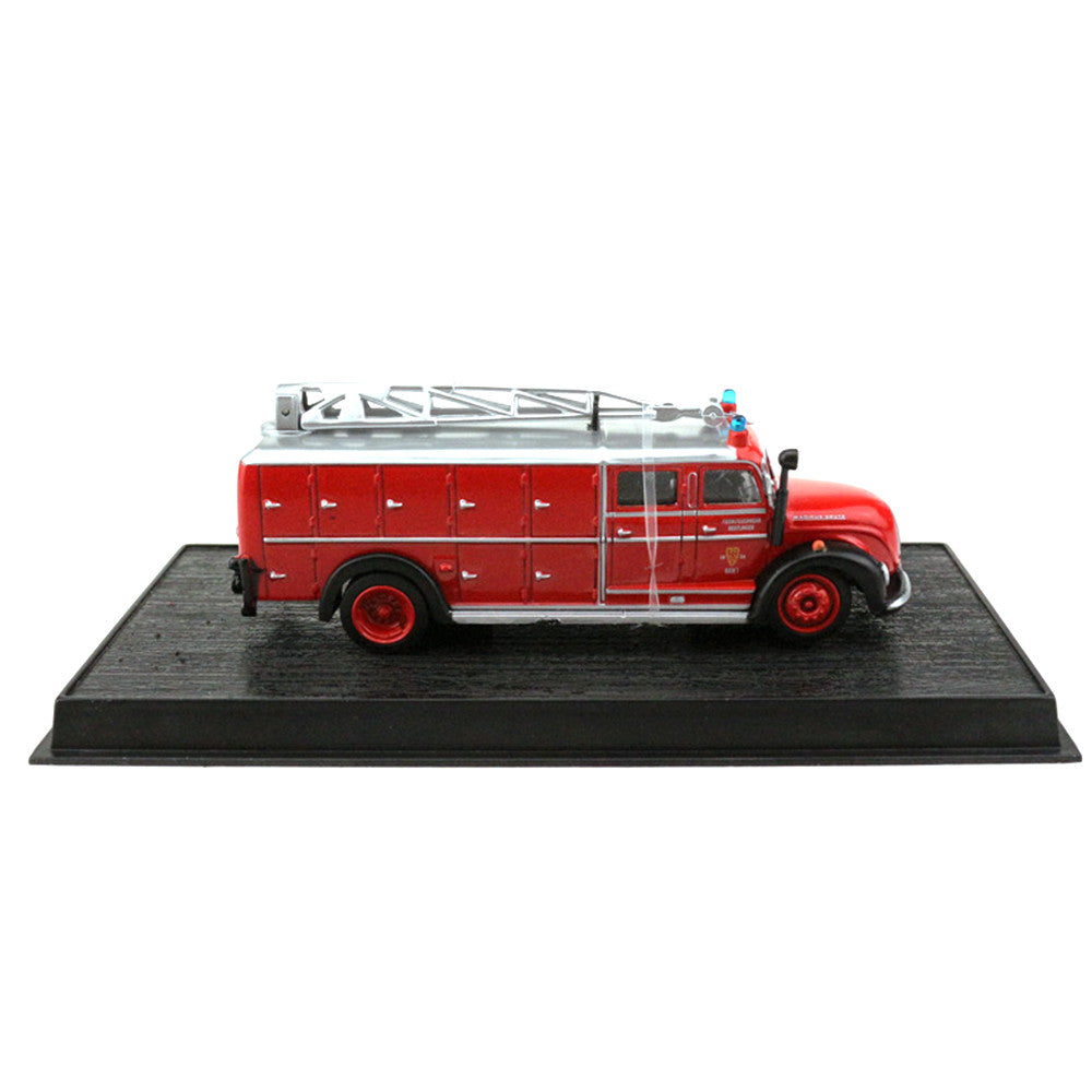 1954 Magirus Deutz RKW7 S6500 Germany Fire Engine 1/72 Scale Diecast Model