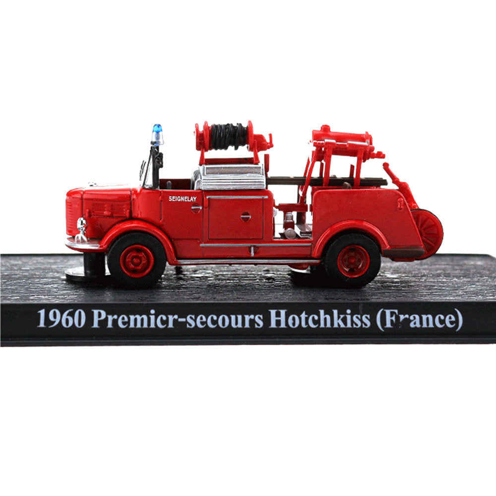 1960 Premier-Secours Hotchkiss France Fire Engine 1/64 Scale Diecast Model