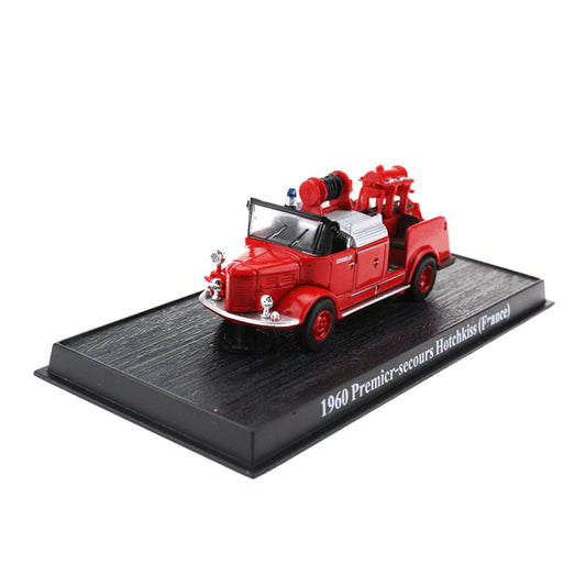 1960 Premier-Secours Hotchkiss France Fire Engine 1/64 Scale Diecast Model