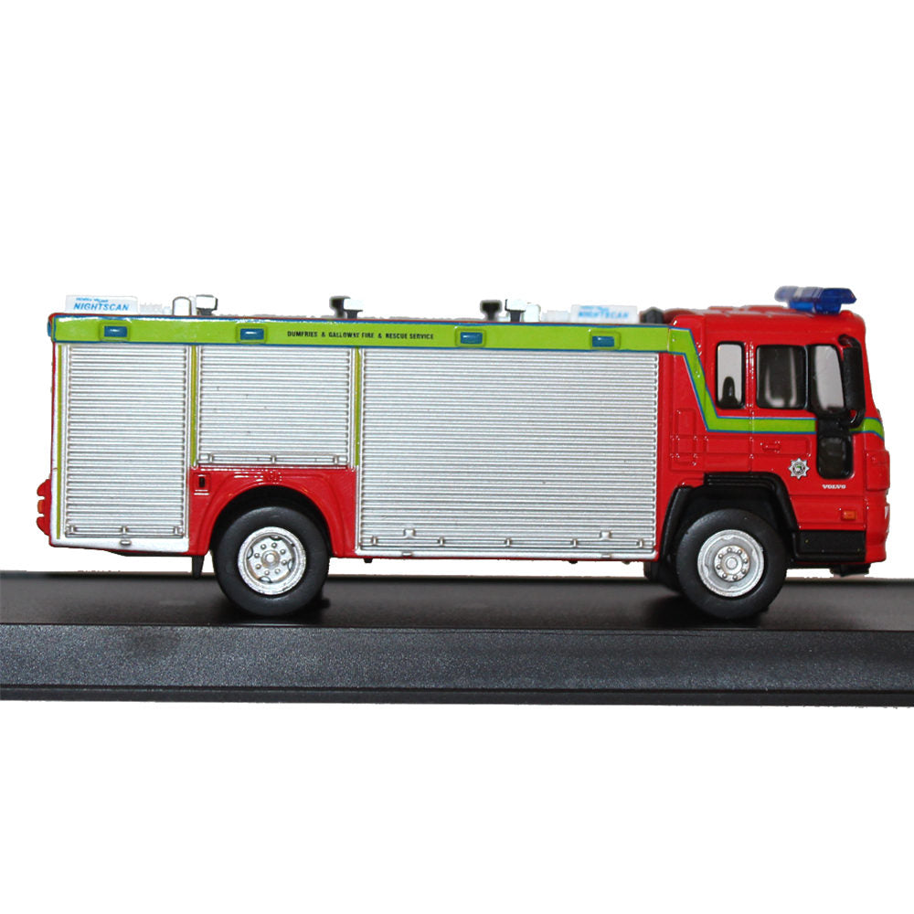 2000 Major Rescue Volvo FL 614 UK Fire Engine 1/64 Scale Diecast Model