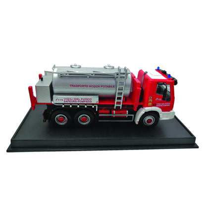 2005 IVECO 380E Italia Fire Engine 1/64 Scale Diecast Metal Model