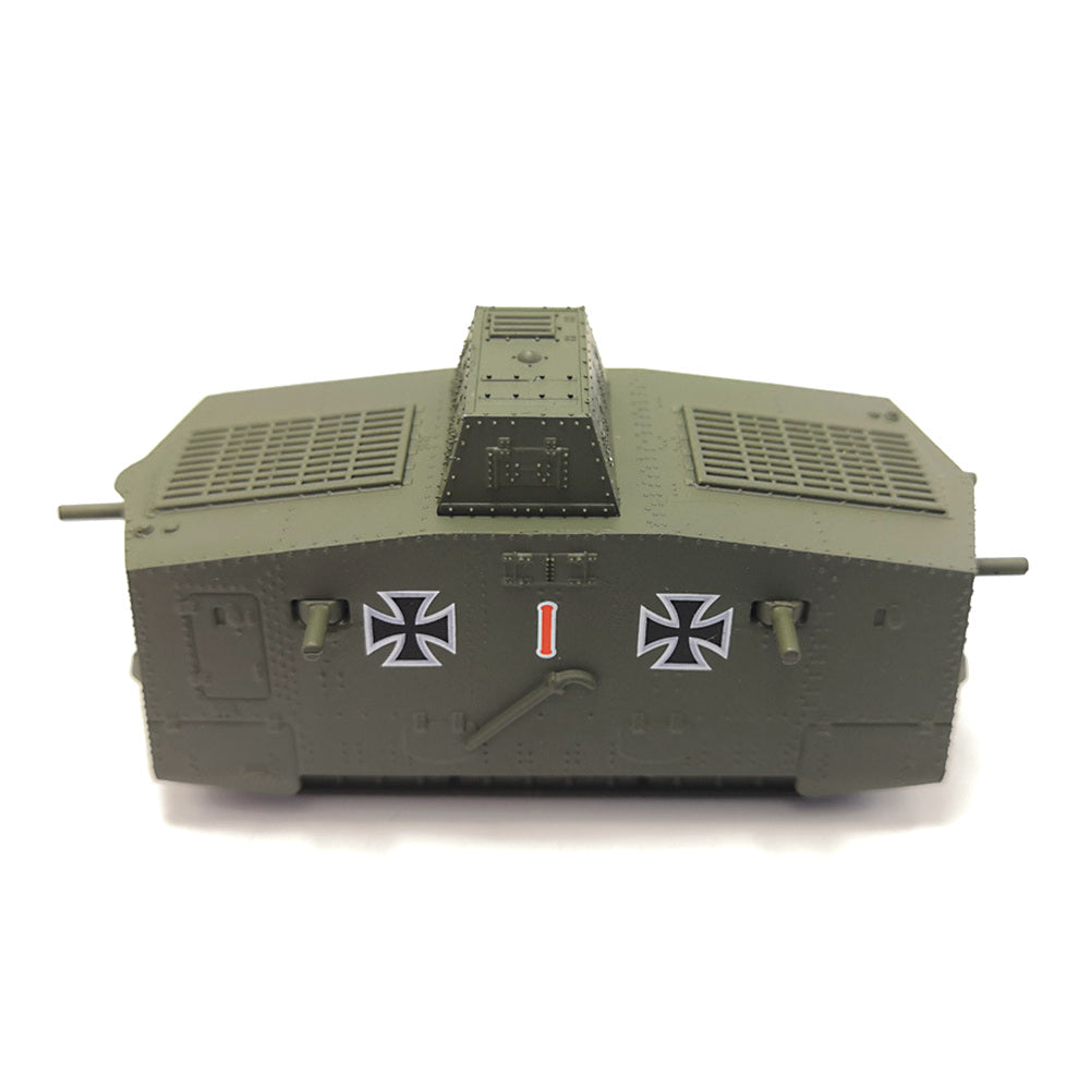 1/100 scale diecast A7V tank model