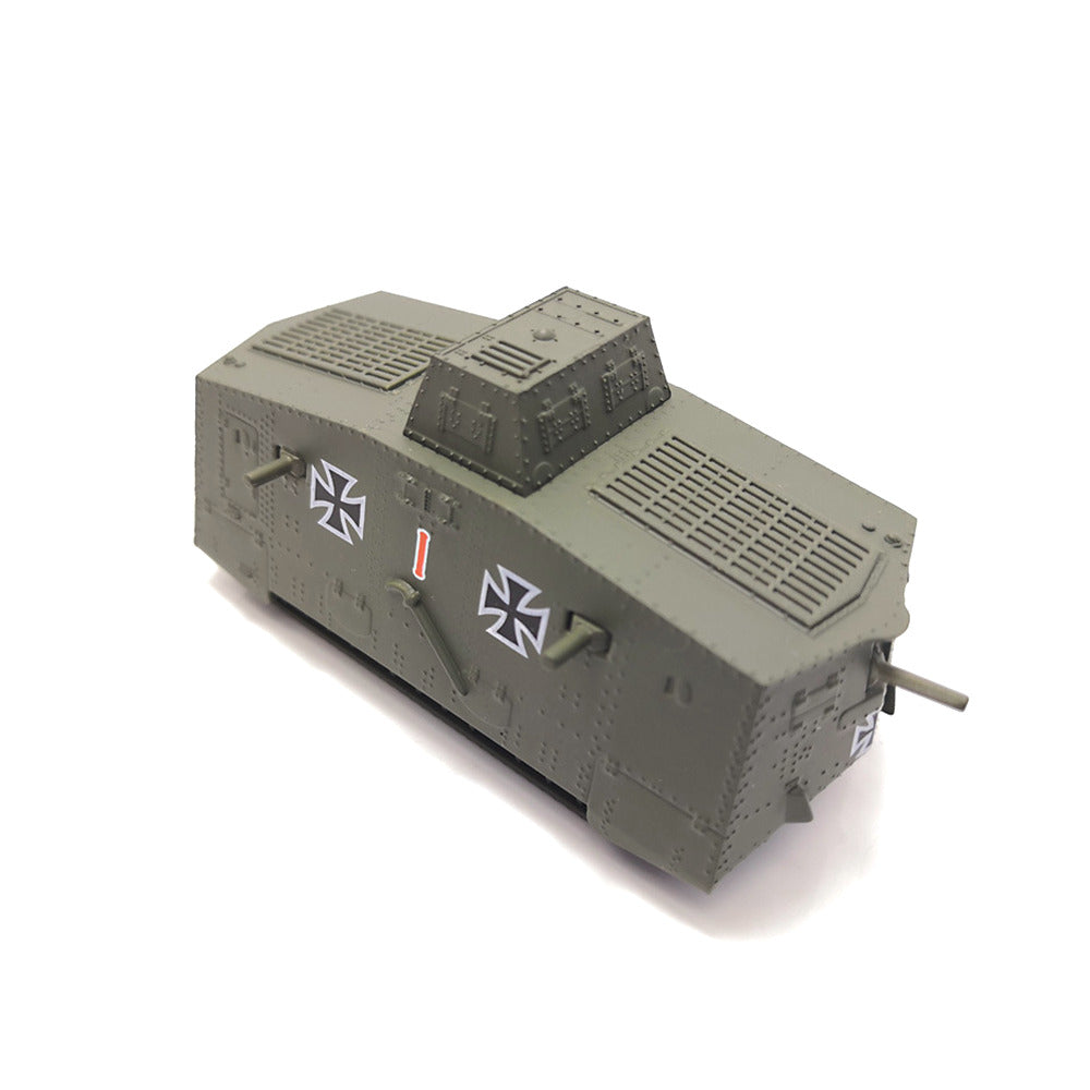 1/100 scale diecast A7V tank model