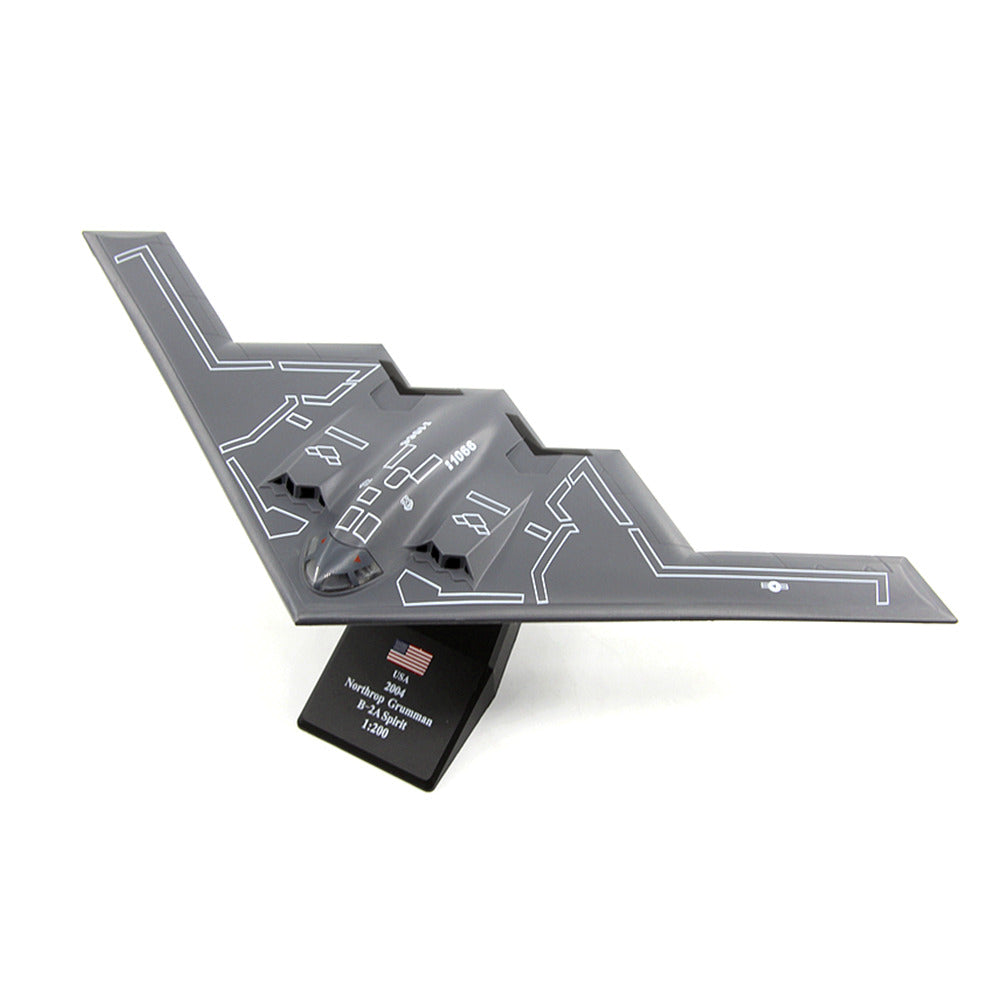 1/200 scale diecast B-2 Spirit aircraft model