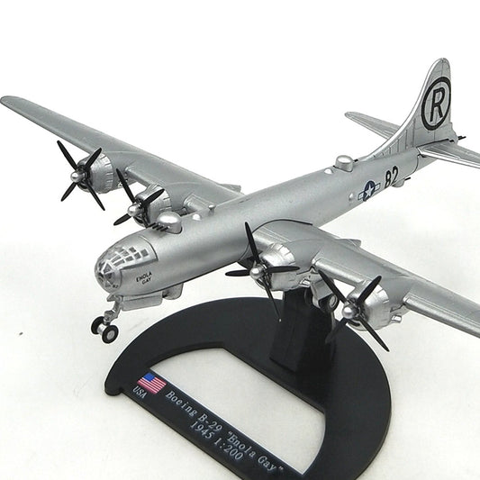 1/200 scale diecast B-29 Superfortress bomber aircraft model