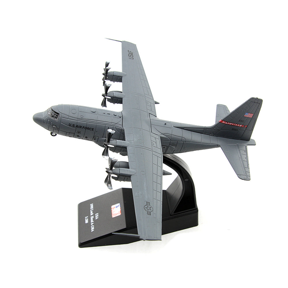 1/200 scale diecast C-130 Hercules aircraft model