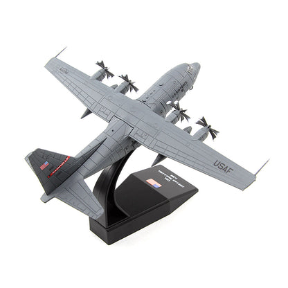 1/200 scale diecast C-130 Hercules aircraft model