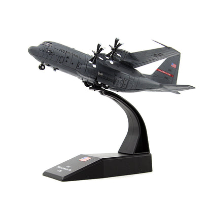 1/200 scale diecast C-130 Hercules aircraft model