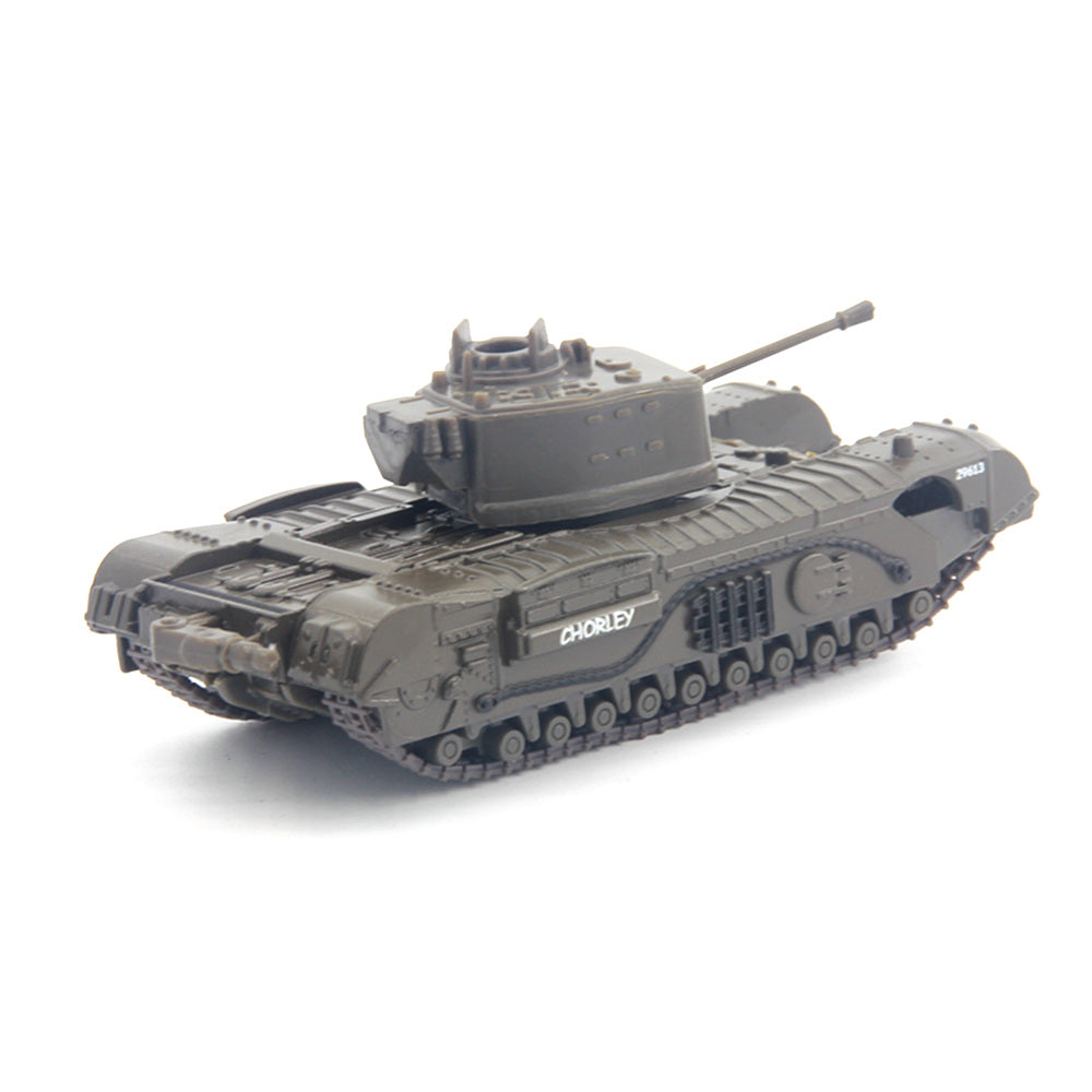 1/72 scale diecast Churchill tank model