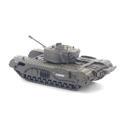 1/72 scale diecast Churchill tank model