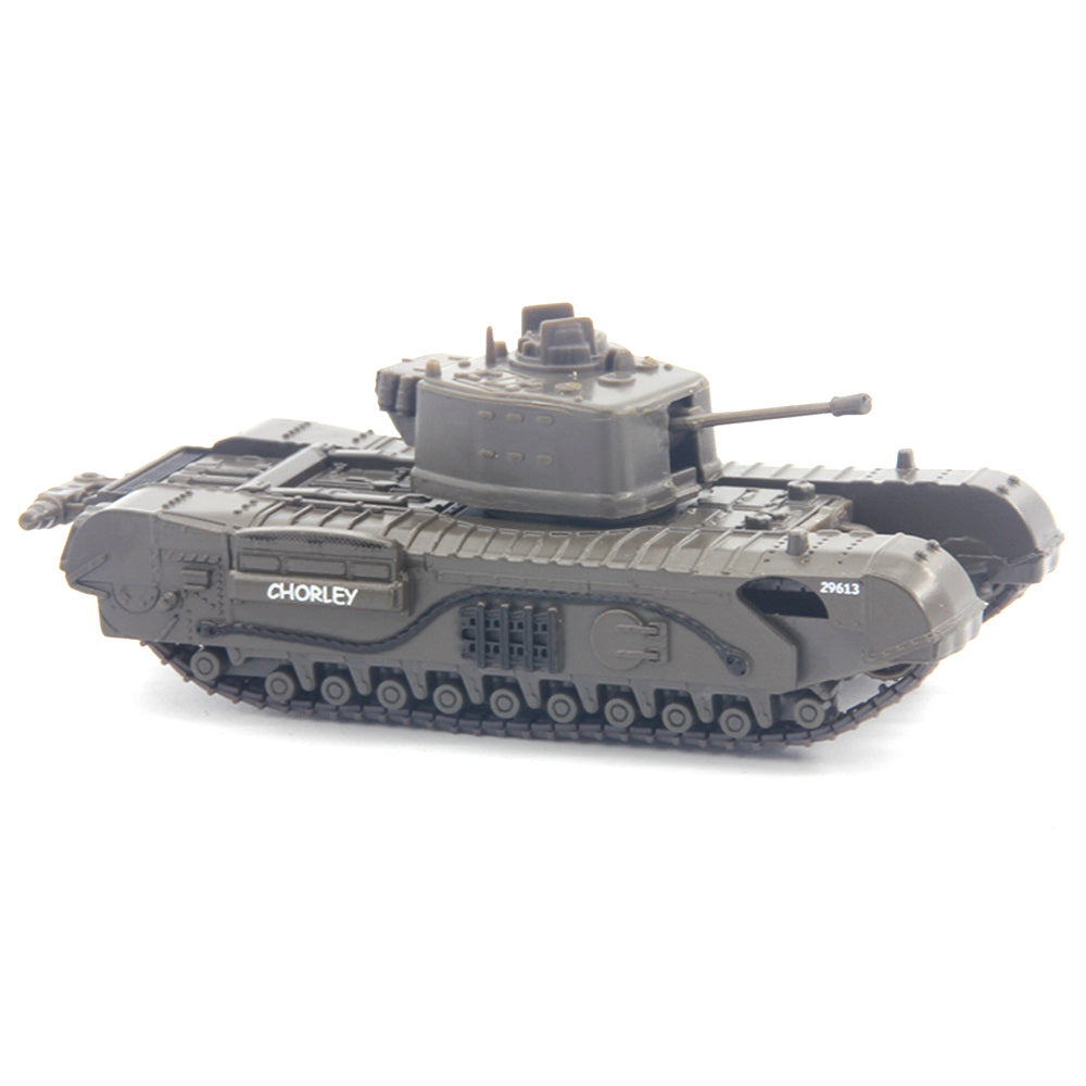 1/72 scale diecast Churchill tank model