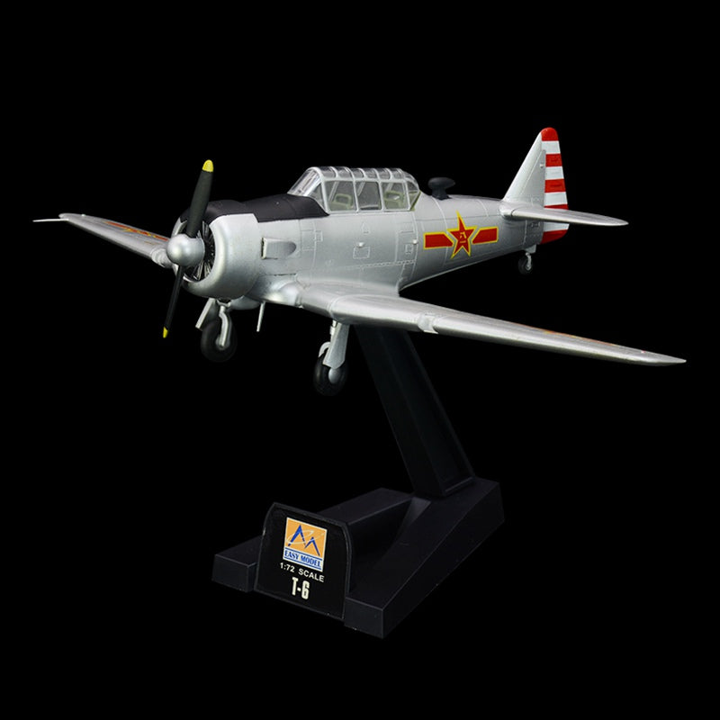 prebuilt 1/72 scale T-6G Texan trainer PLA airplane model 36315