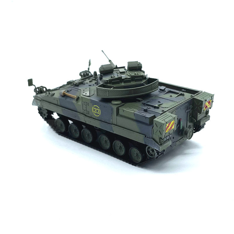 prebuilt 1/72 scale Warrior MCV-80 armored vehicle model 35037