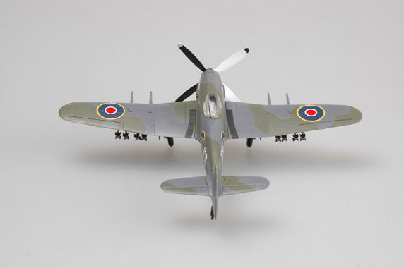 prebuilt 1/72 scale Hawker Typhoon fighter airplane model 36310