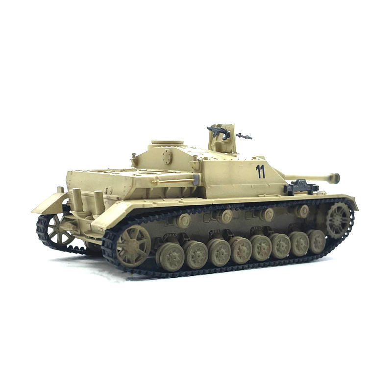 prebuilt 1/72 scale Sturmgeschütz IV armored vehicle model 36130