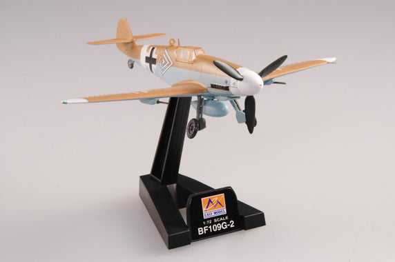 1/72 scale prebuilt Bf 109G-2 fighter collectible WWII model 37253 